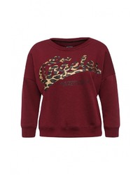 Женский темно-красный свитер с круглым вырезом от Alcott