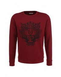 Мужской темно-красный свитер с круглым вырезом от Best Mountain