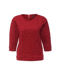 Женский темно-красный свитер с круглым вырезом от Concept Club