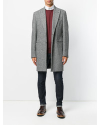 Мужской темно-красный свитер с круглым вырезом от Fay