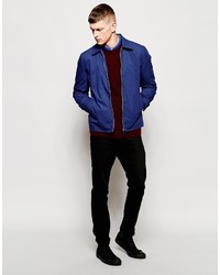 Мужской темно-красный свитер с круглым вырезом от Fred Perry