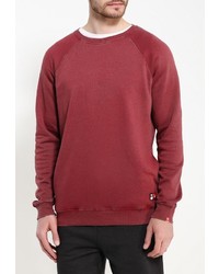 Мужской темно-красный свитер с круглым вырезом от DC Shoes