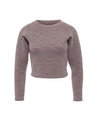 Женский темно-красный свитер с круглым вырезом от Glamorous