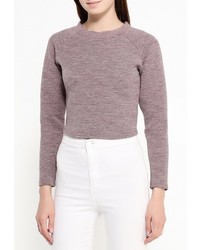 Женский темно-красный свитер с круглым вырезом от Glamorous