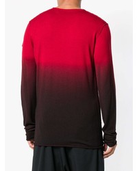 Мужской темно-красный свитер с круглым вырезом от Isabel Benenato