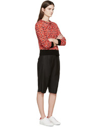 Женский темно-красный свитер с круглым вырезом от Rag & Bone