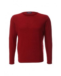 Мужской темно-красный свитер с круглым вырезом от SPRINGFIELD