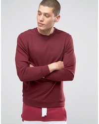 Мужской темно-красный свитер от Diesel