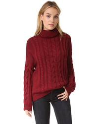 Женский темно-красный свитер от Faithfull The Brand