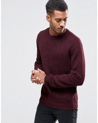 Мужской темно-красный свитер от French Connection