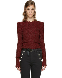 Женский темно-красный свитер от Isabel Marant