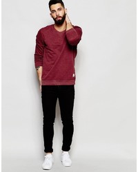 Мужской темно-красный свитер от ONLY & SONS