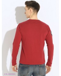 Мужской темно-красный свитер от Von Dutch