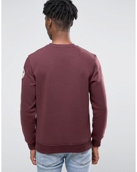 Мужской темно-красный свитер от New Era