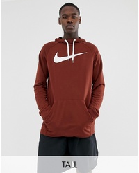 Мужской темно-красный худи с принтом от Nike Training