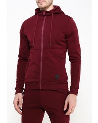 Мужской темно-красный худи от Aarhon