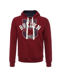 Мужской темно-красный худи от Alcott