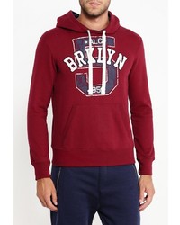 Мужской темно-красный худи от Alcott