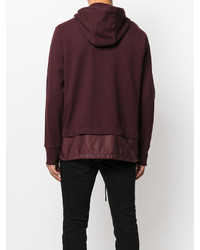 Мужской темно-красный худи от Diesel Black Gold