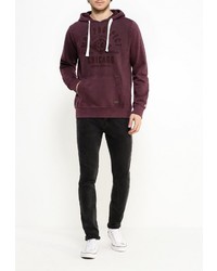 Мужской темно-красный худи от E-Bound