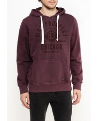 Мужской темно-красный худи от E-Bound