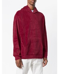 Мужской темно-красный худи от Champion