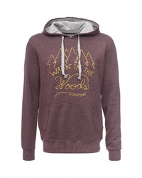 Мужской темно-красный худи от Frank NY