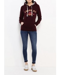 Женский темно-красный худи от Frank NY