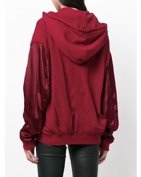 Женский темно-красный худи от Haider Ackermann
