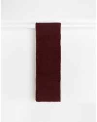 Мужской темно-красный шарф от Asos