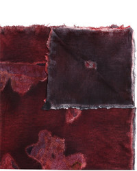 Женский темно-красный шарф от Avant Toi