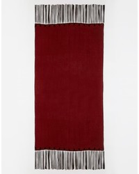 Женский темно-красный шарф от Blank