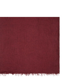 Женский темно-красный шарф от Etoile Isabel Marant