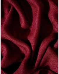 Женский темно-красный шарф от Oasis