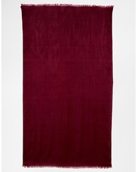 Женский темно-красный шарф от Oasis