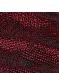 Мужской темно-красный шелковый галстук от Turnbull & Asser