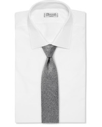 Мужской темно-красный шерстяной галстук