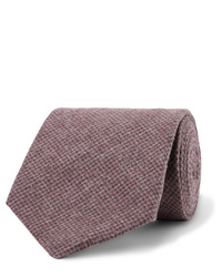 Мужской темно-красный шерстяной галстук от Oliver Spencer