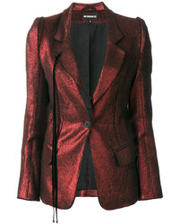 Женский темно-красный шерстяной пиджак от Ann Demeulemeester