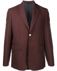 Мужской темно-красный шерстяной пиджак от Marni