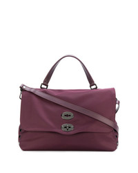 Темно-пурпурная большая сумка от Zanellato