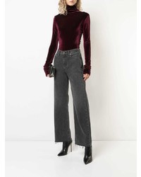 Женская темно-пурпурная водолазка от Alix