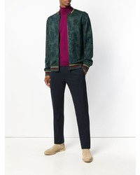 Мужская темно-пурпурная водолазка от Etro