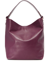 Женская темно-пурпурная кожаная сумка от Danielle Foster