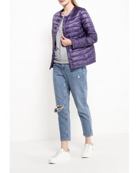 Женская темно-пурпурная куртка-пуховик от Sela