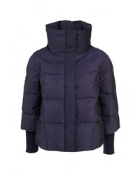 Женская темно-пурпурная куртка-пуховик