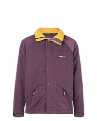 Мужская темно-пурпурная куртка-рубашка от Palace