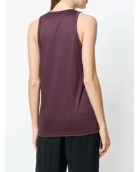 Женская темно-пурпурная майка от Lemaire