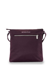 Темно-пурпурная сумка почтальона