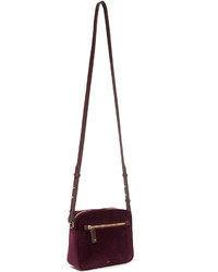 Темно-пурпурная сумка через плечо от Anya Hindmarch